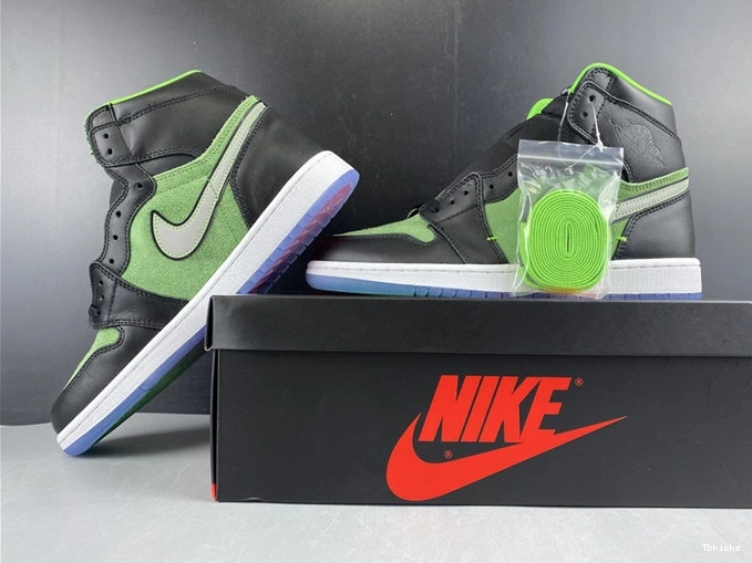 Reps TBK Zen Zoom Jordan1 3751 Retro CK6637- SunProtective Green 1024